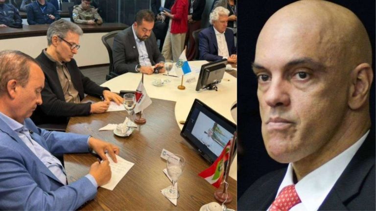 AO VIVO: Governadores se unem contra criminosos / Moraes vai ao RJ “investigar” Cláudio Castro (veja o vídeo)