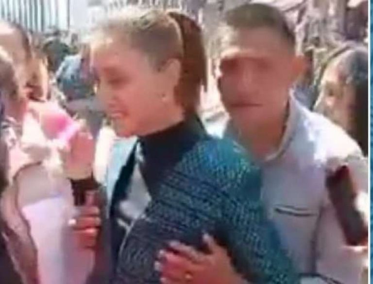 Claudia Sheinbaum, atual presidente do México, é vítima de assédio em evento (veja o vídeo)